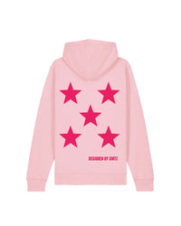 Sweat à capuche OXFORD rose