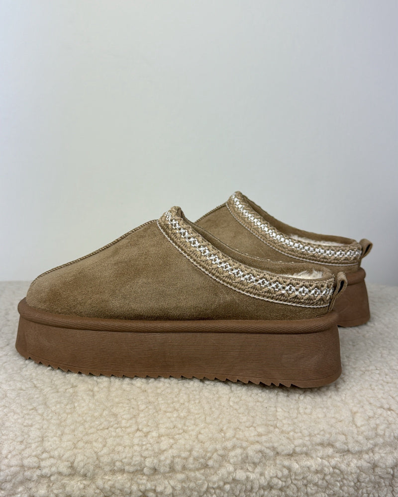 Chaussures fourrées BEIGE