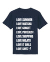 Tee-shirt LOVE SUMMER